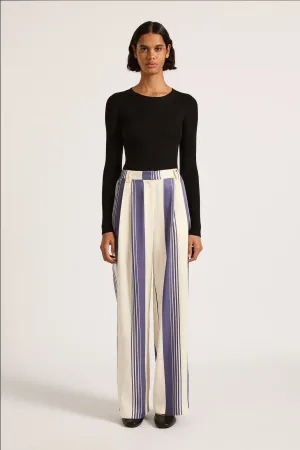 ALBION TENCEL PANT | STORM STRIPE