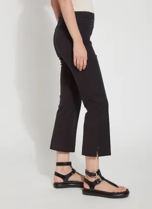 Amanda Bootcut Crop | Black