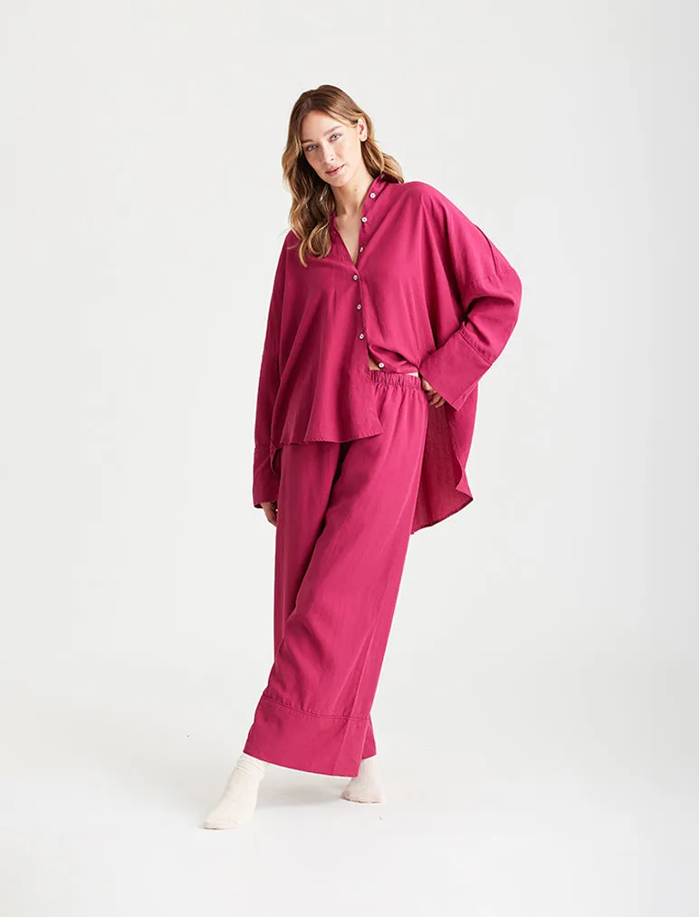 Amelie Long Sleeve Oversized Shirt