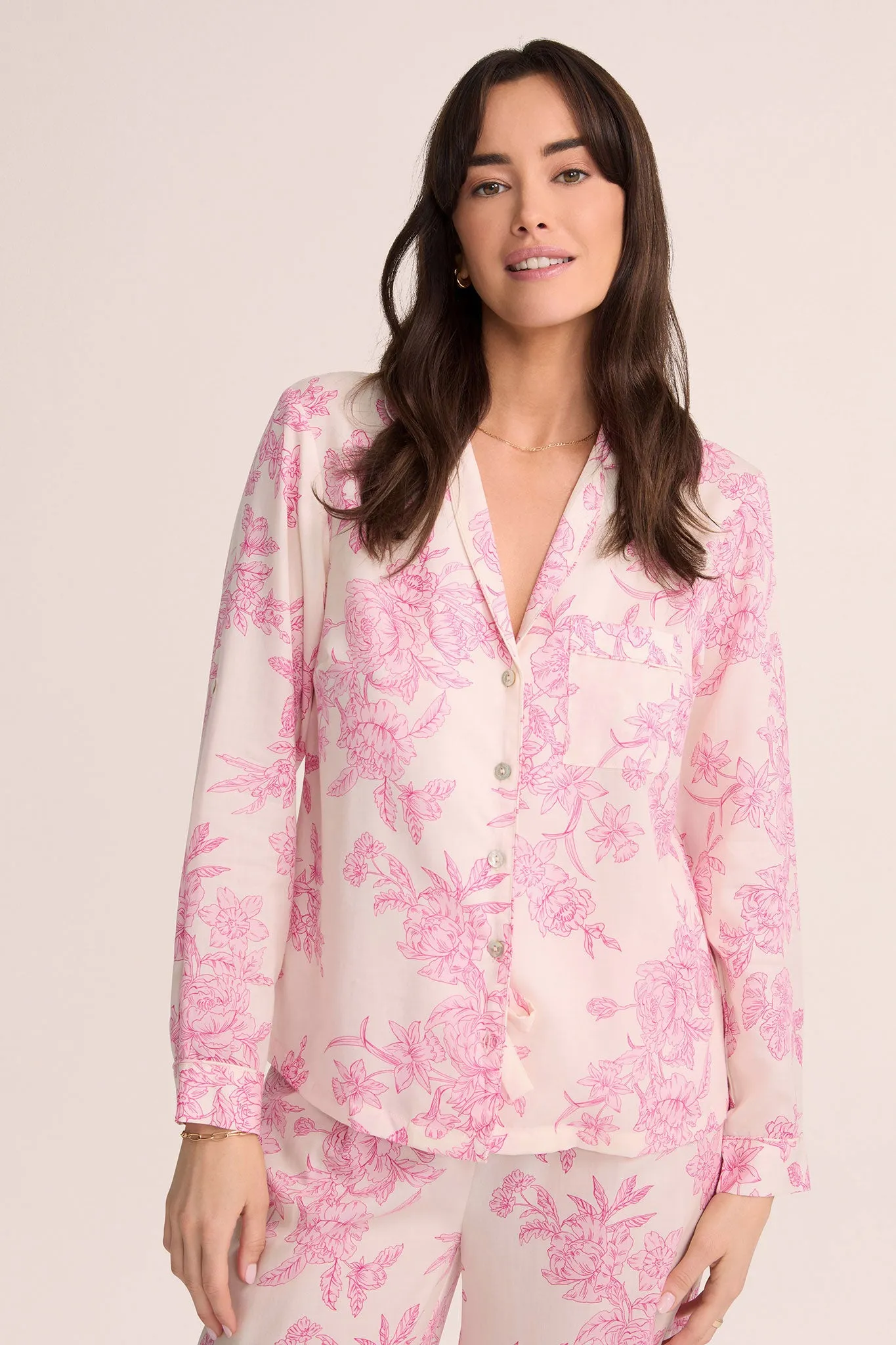 Amelie Tencel™ Lounge Pyjama Set - Blush