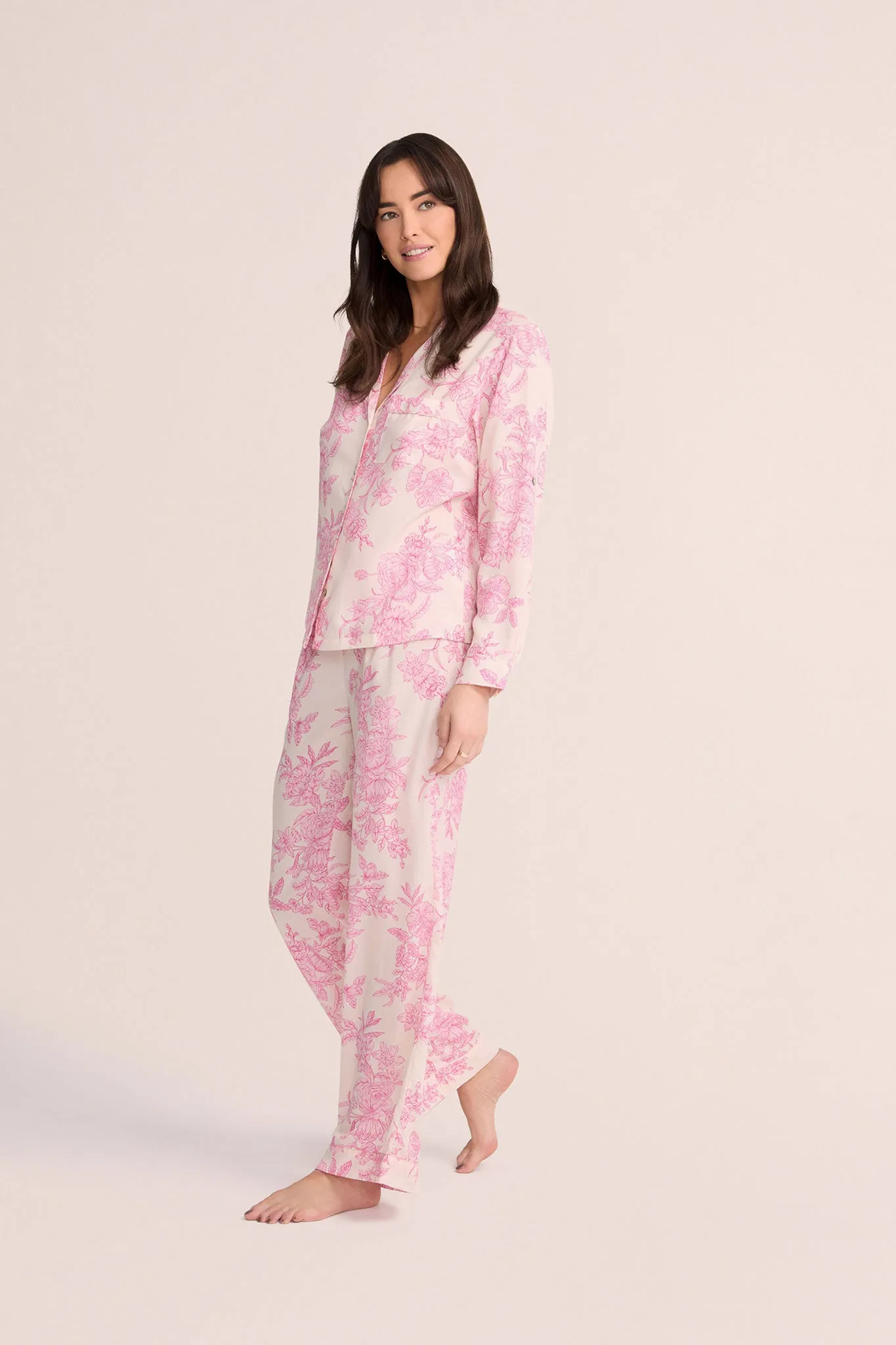 Amelie Tencel™ Lounge Pyjama Set - Blush