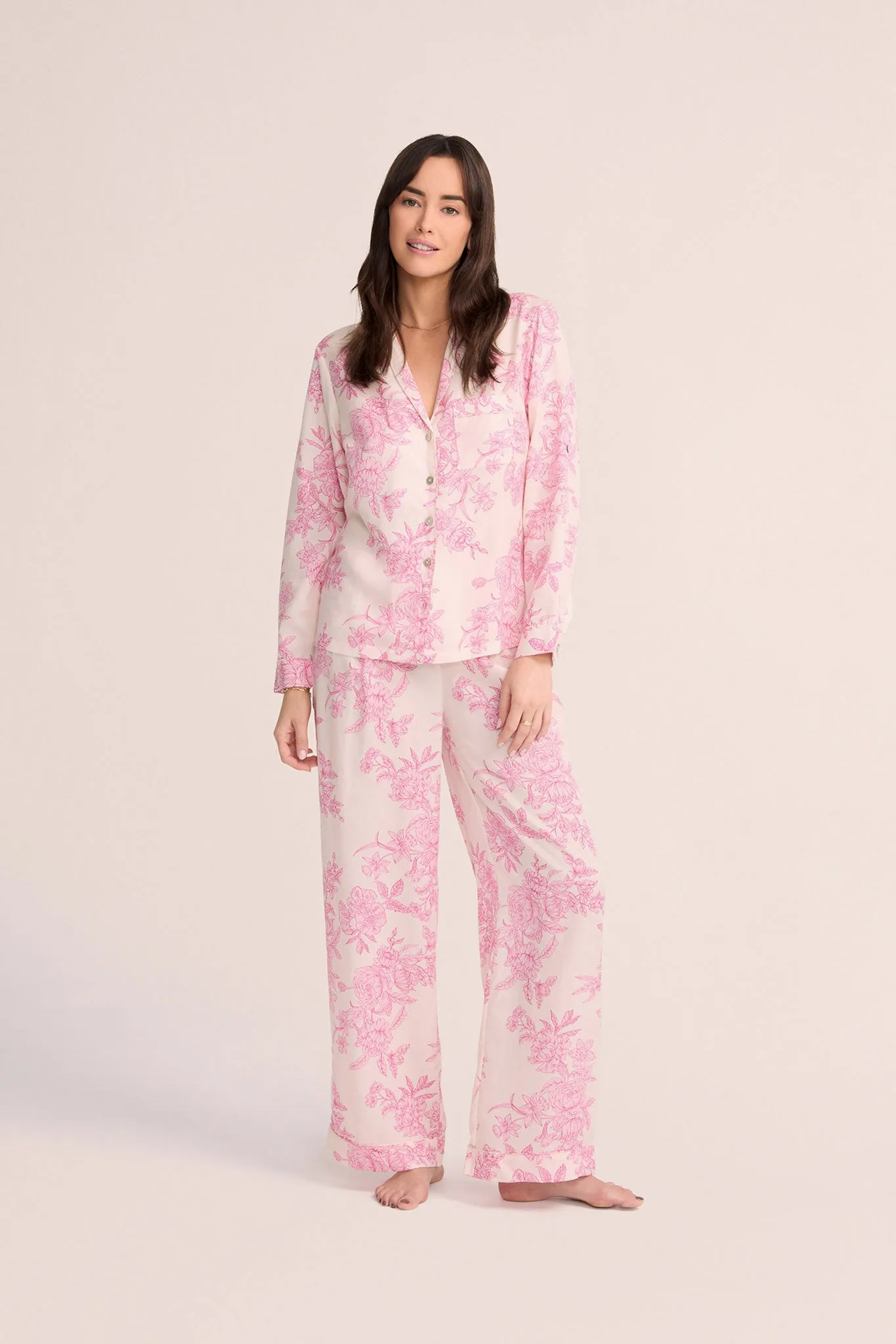 Amelie Tencel™ Lounge Pyjama Set - Blush