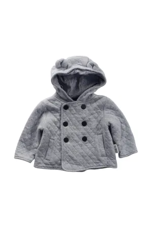 Baker By Ted Baker Quilted Hooded Jacket 0-3M