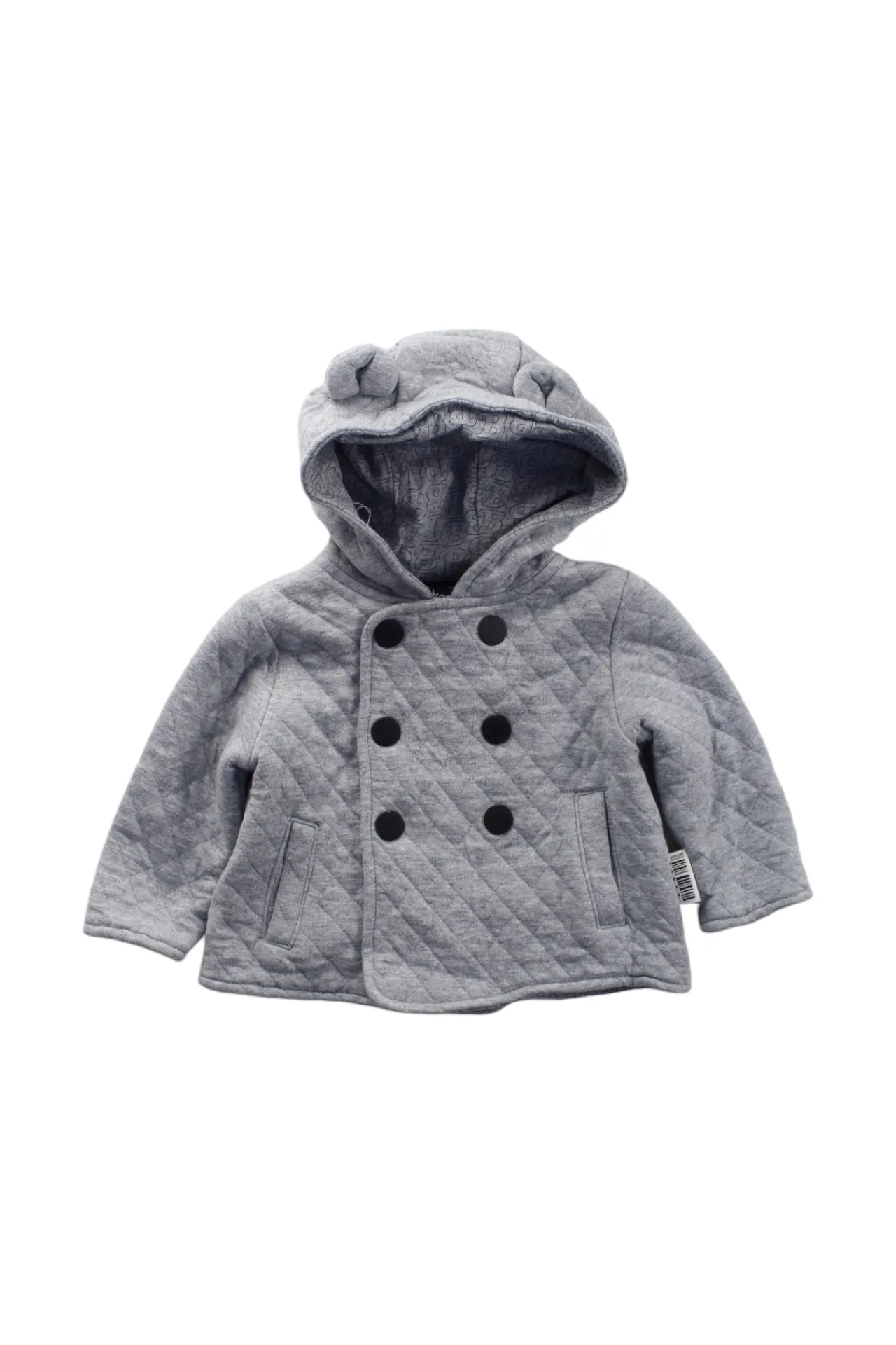 Baker By Ted Baker Quilted Hooded Jacket 0-3M