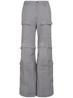 Balenciaga   Flared cotton cargo pants 