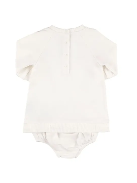 Balmain   Organic cotton dress w/diaper cover 