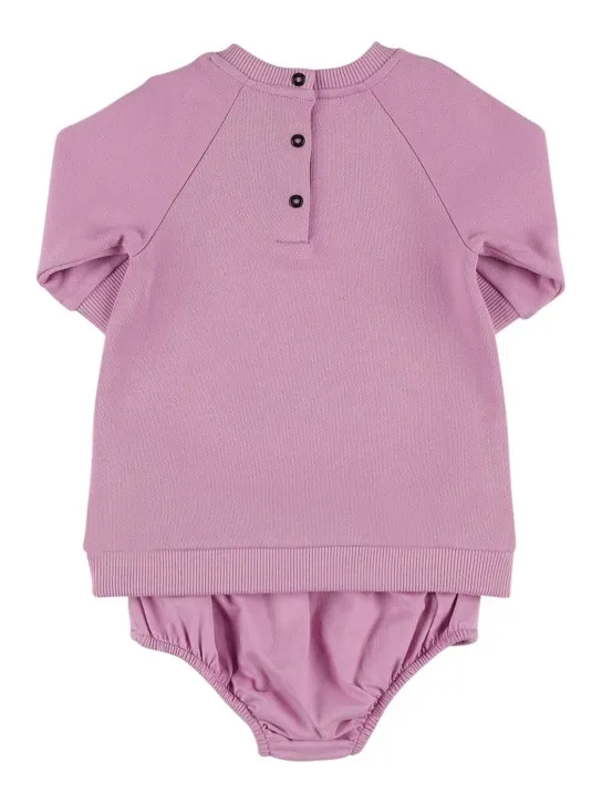 Balmain   Organic cotton dress w/diaper cover 