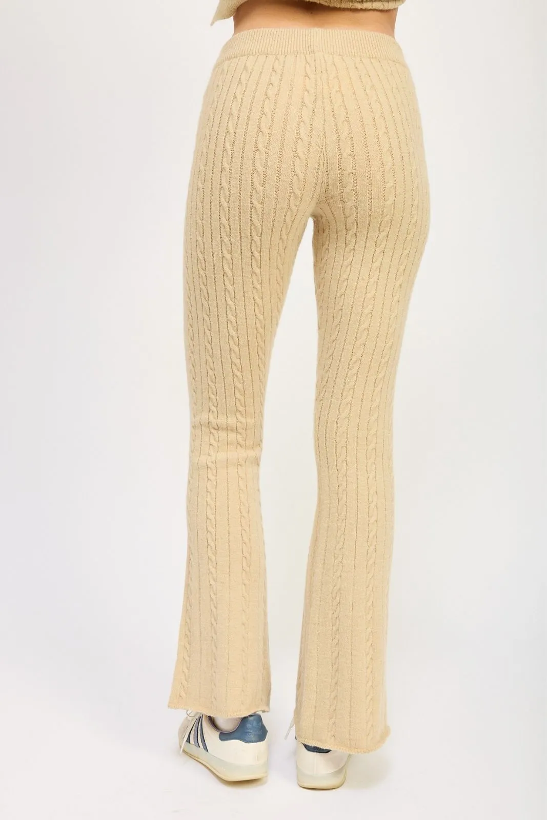 Belle Cable Knit Pants
