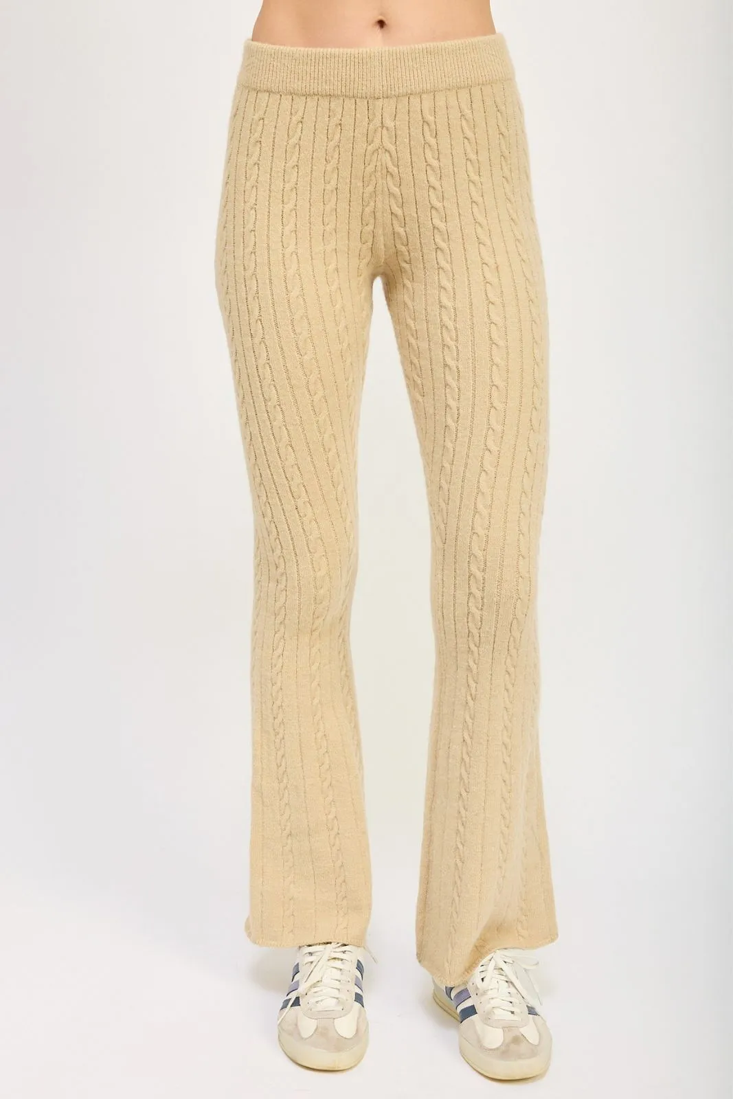 Belle Cable Knit Pants