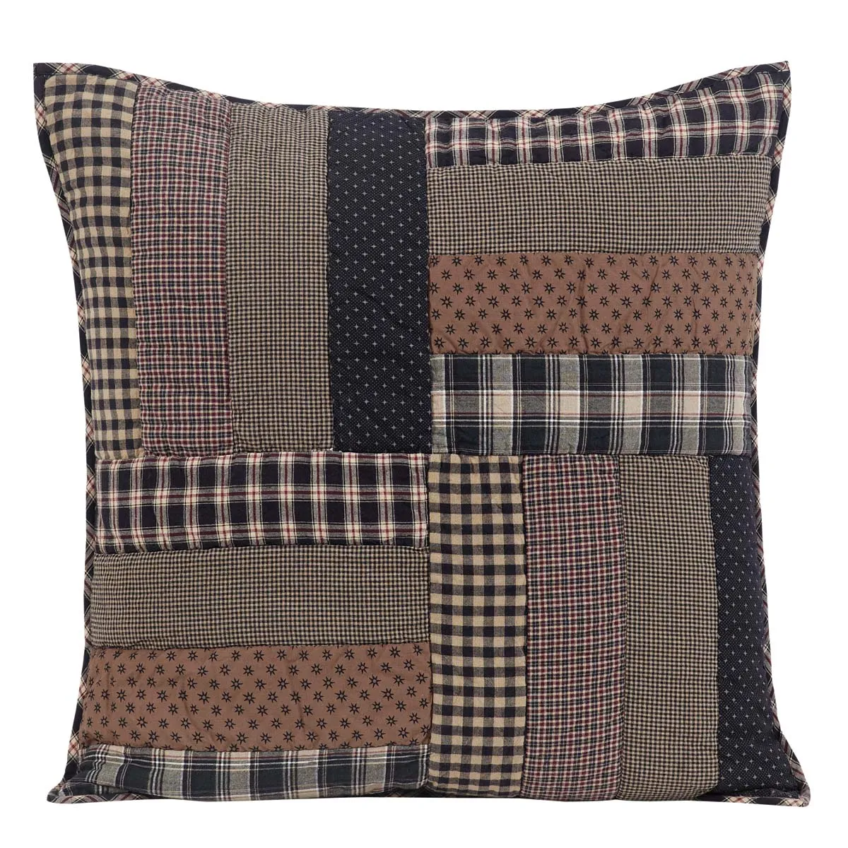 Bingham Star Euro Sham Quilted 26x26