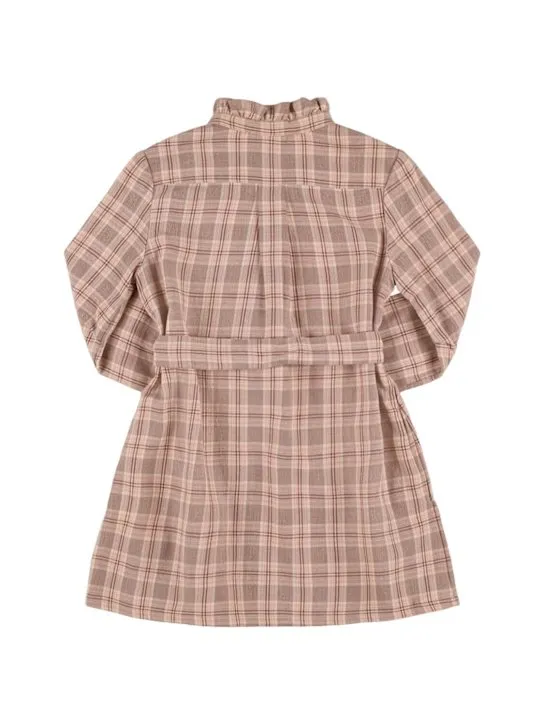 Bonpoint   Printed viscose &amp; wool dress 