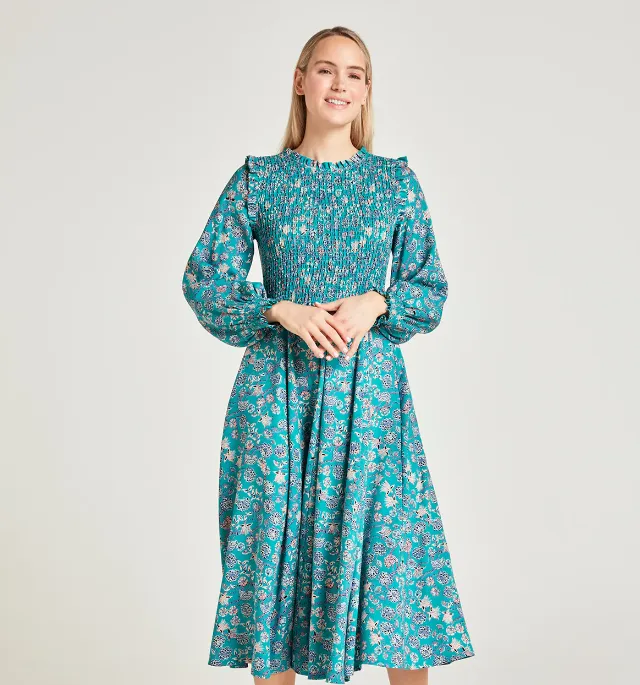 Chandri Tencel Midi Dress