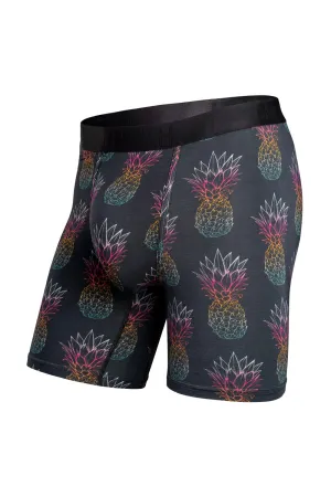 CLASSIC BOXER BRIEF WITH FLY Pineapple Fade Black