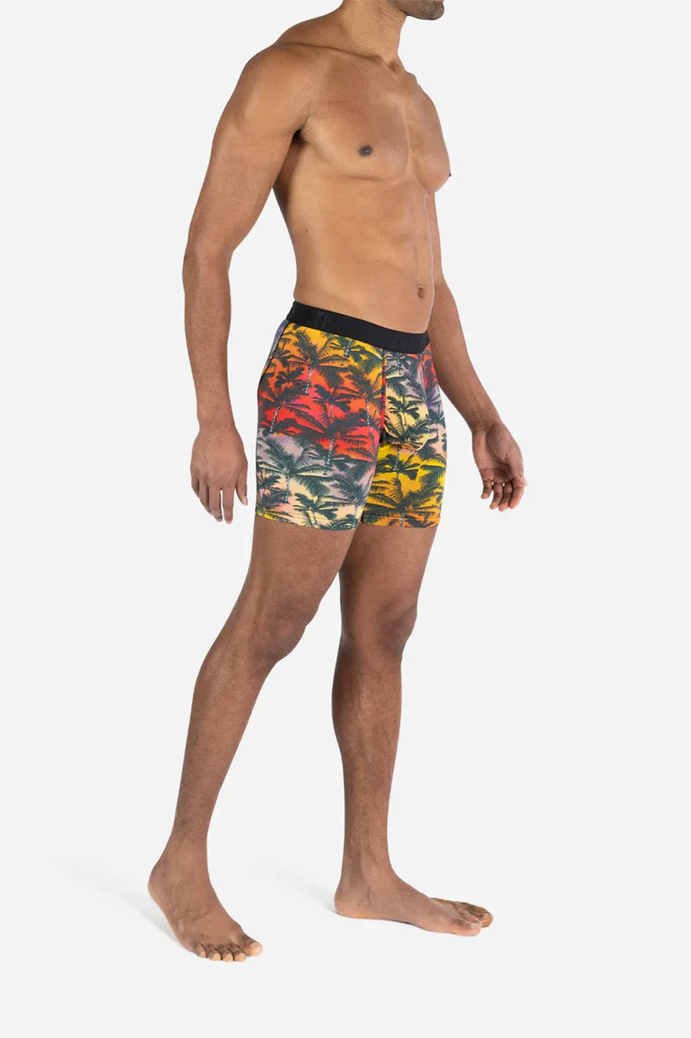 CLASSIC BOXER BRIEF WITH FLY Tropical Haze Dawn