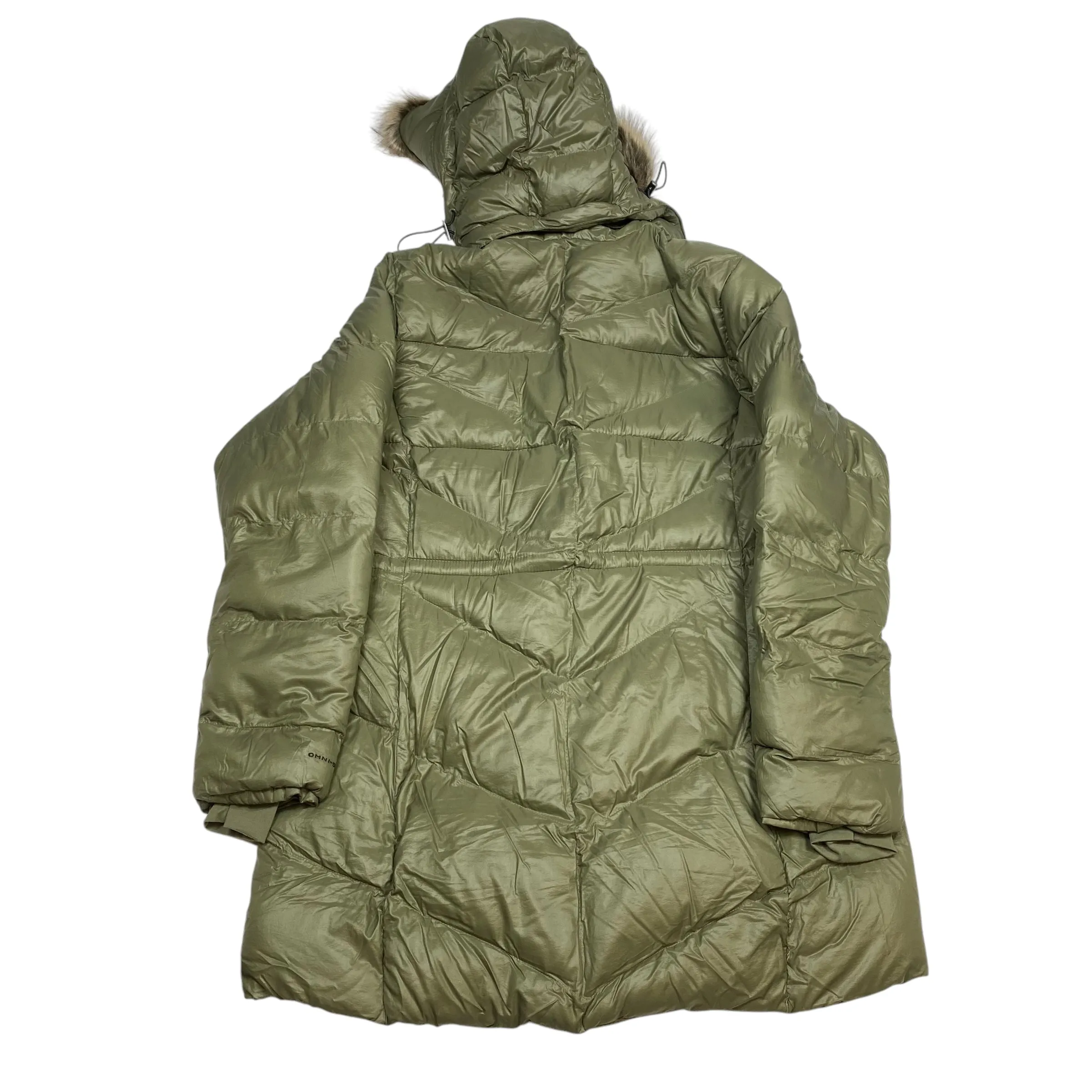 Coat Puffer & Quilted By Columbia In Green, Size: L