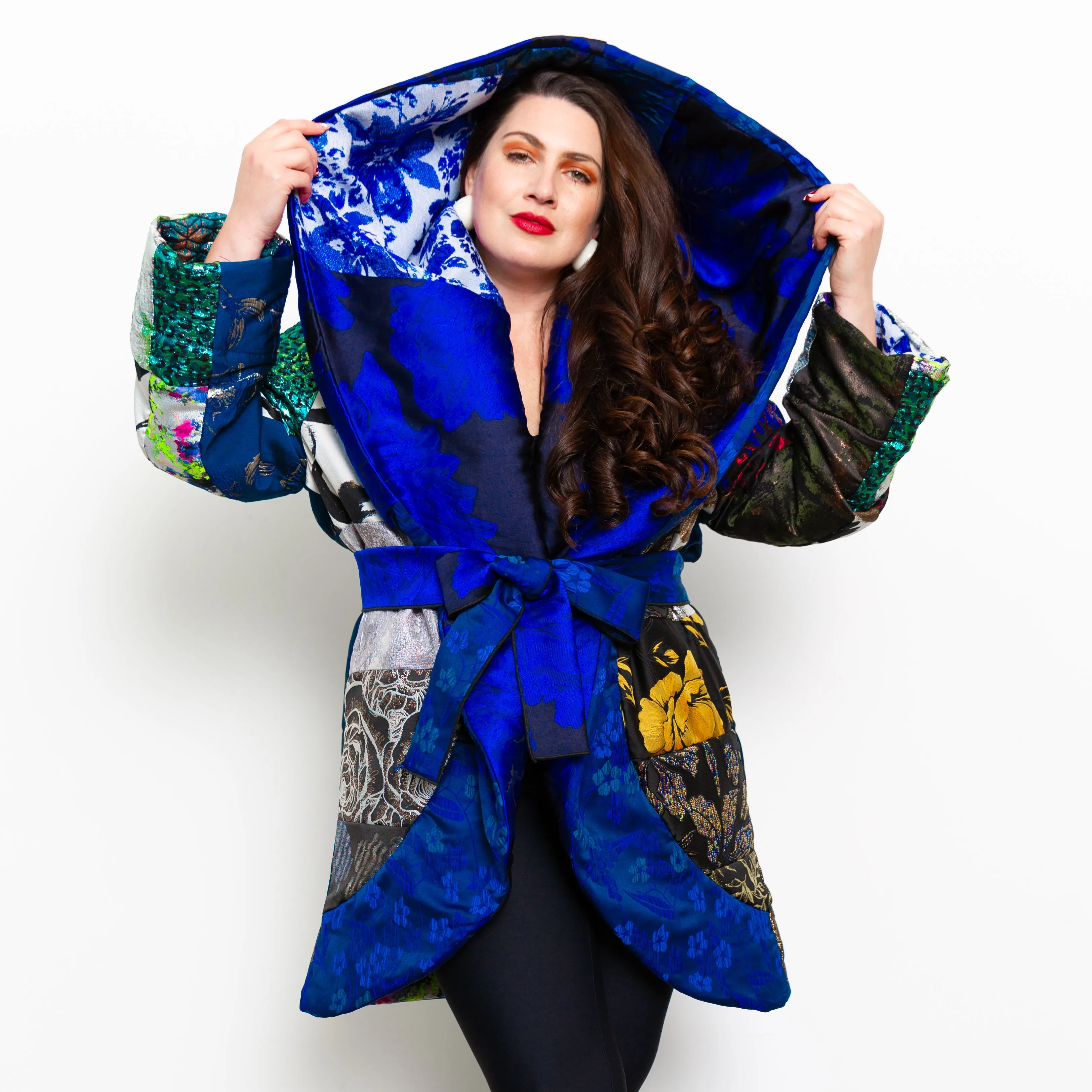 Cocoon Coat "Patchwork No. 4"