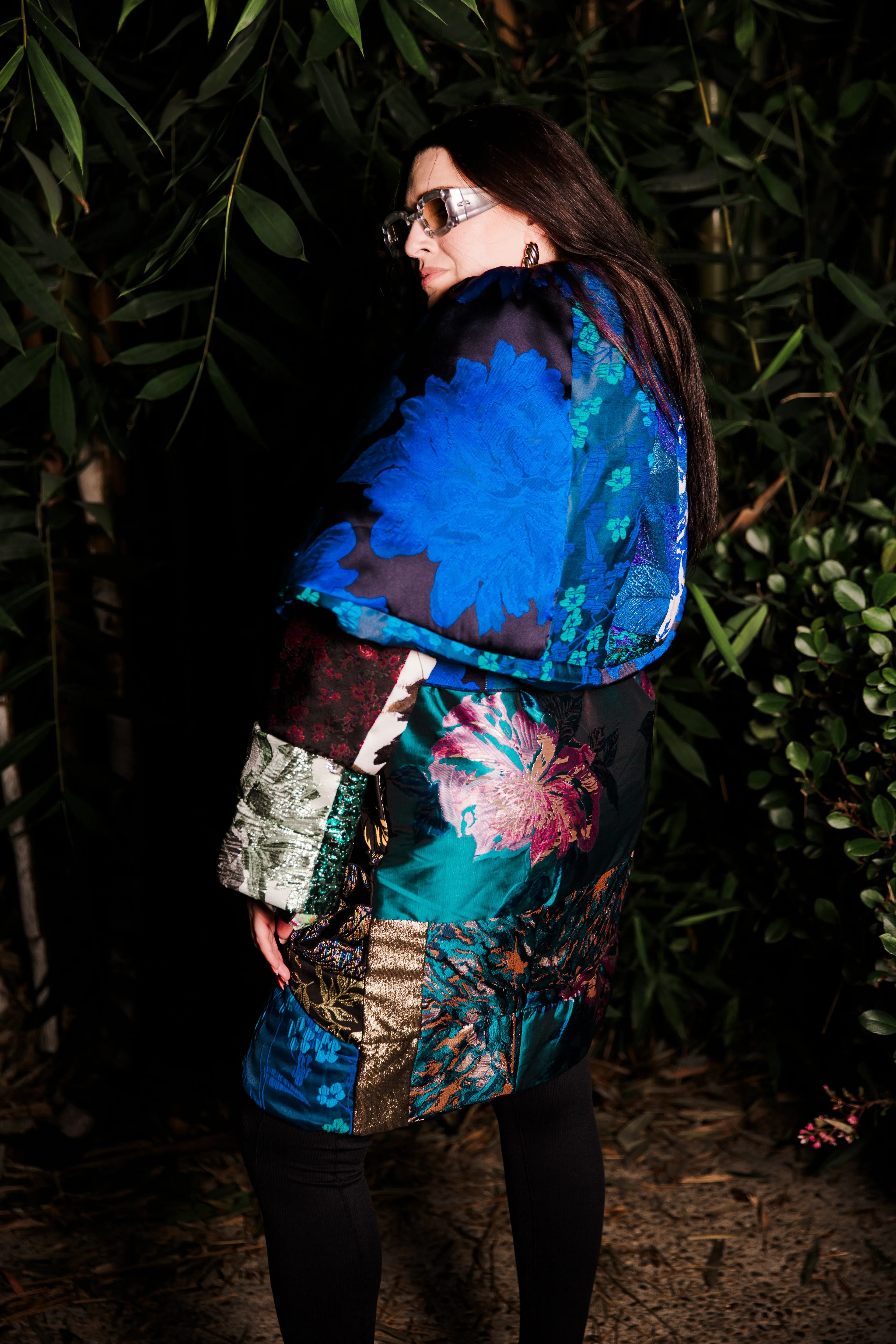 Cocoon Coat "Patchwork No. 4"