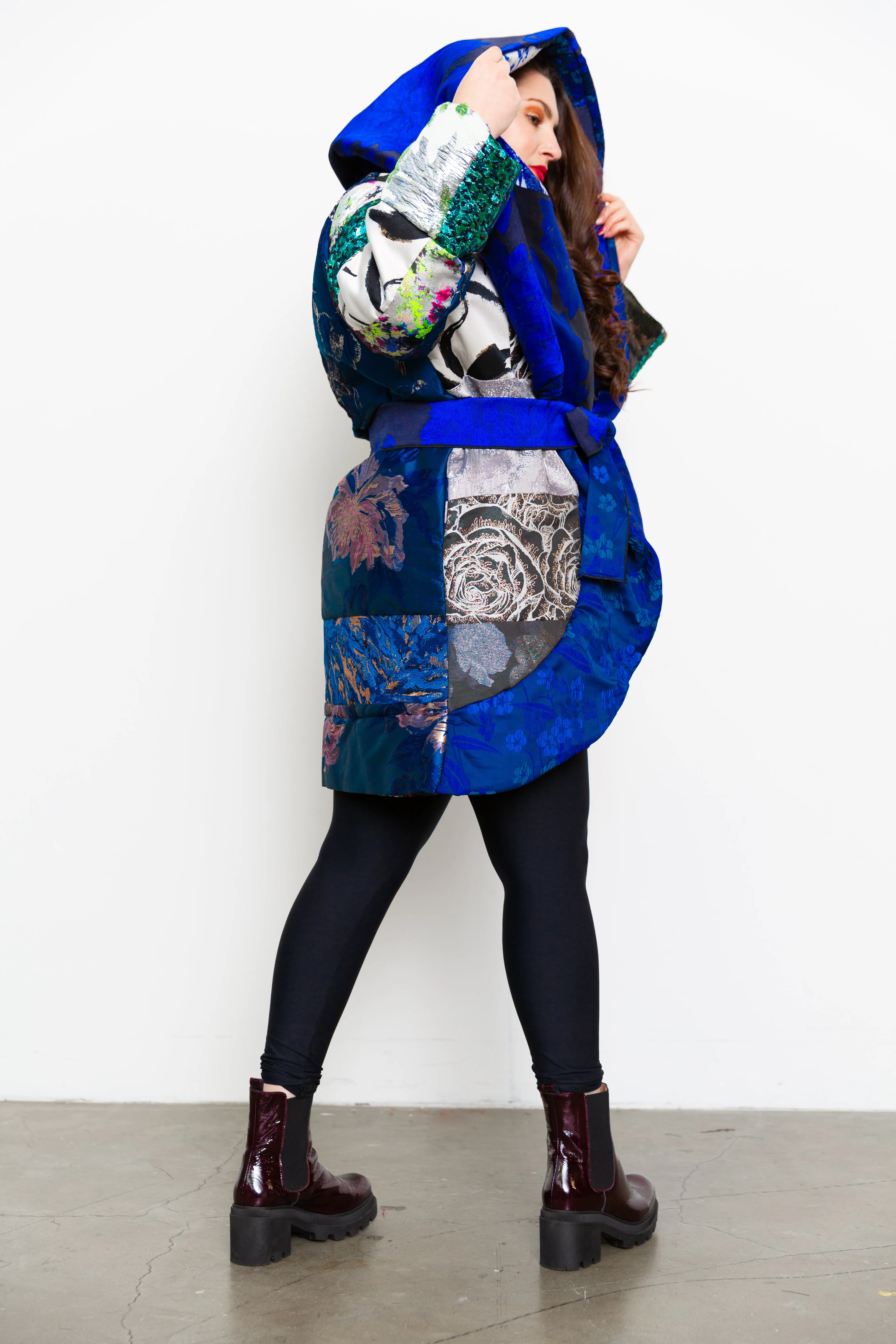 Cocoon Coat "Patchwork No. 4"