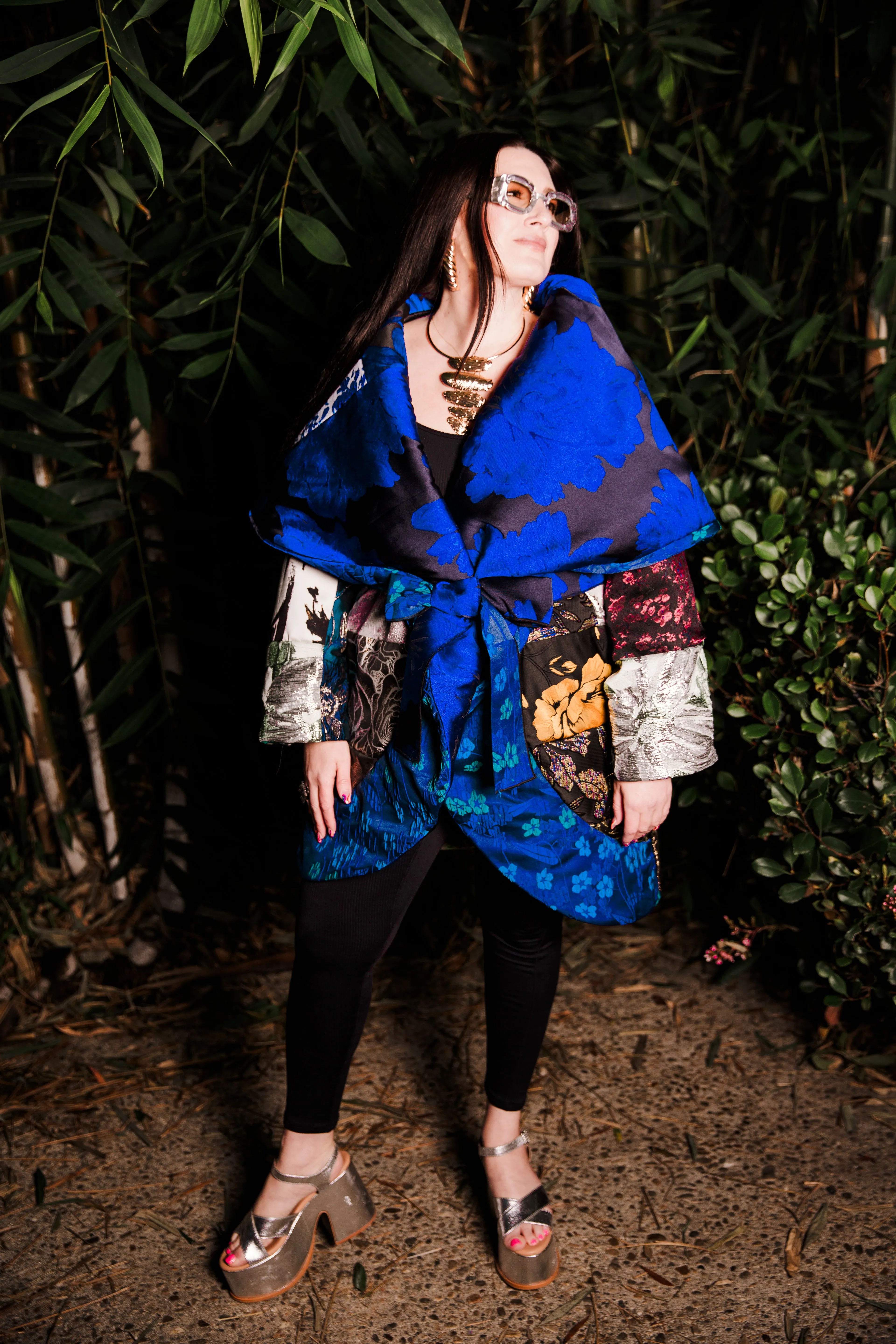 Cocoon Coat "Patchwork No. 4"