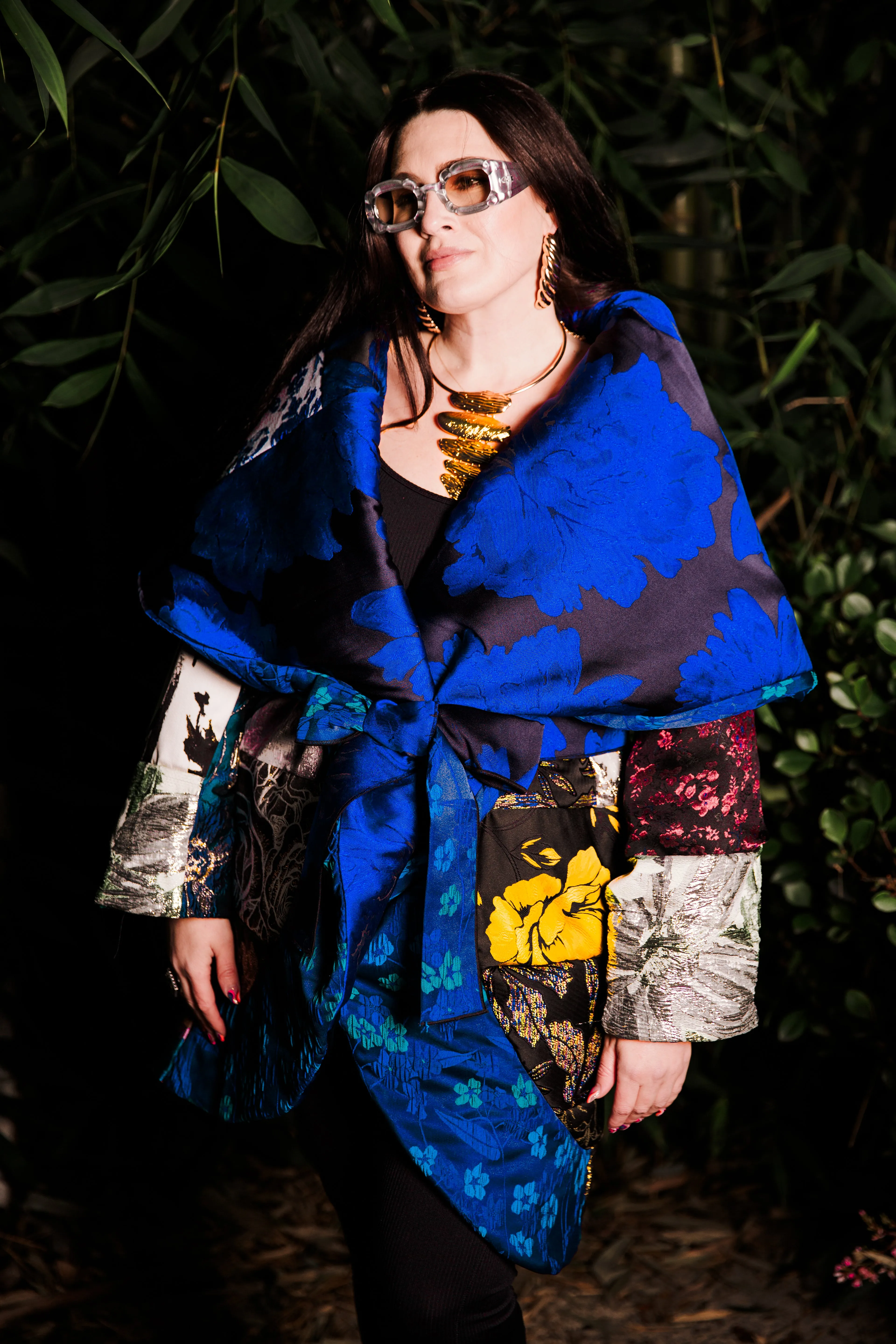 Cocoon Coat "Patchwork No. 4"