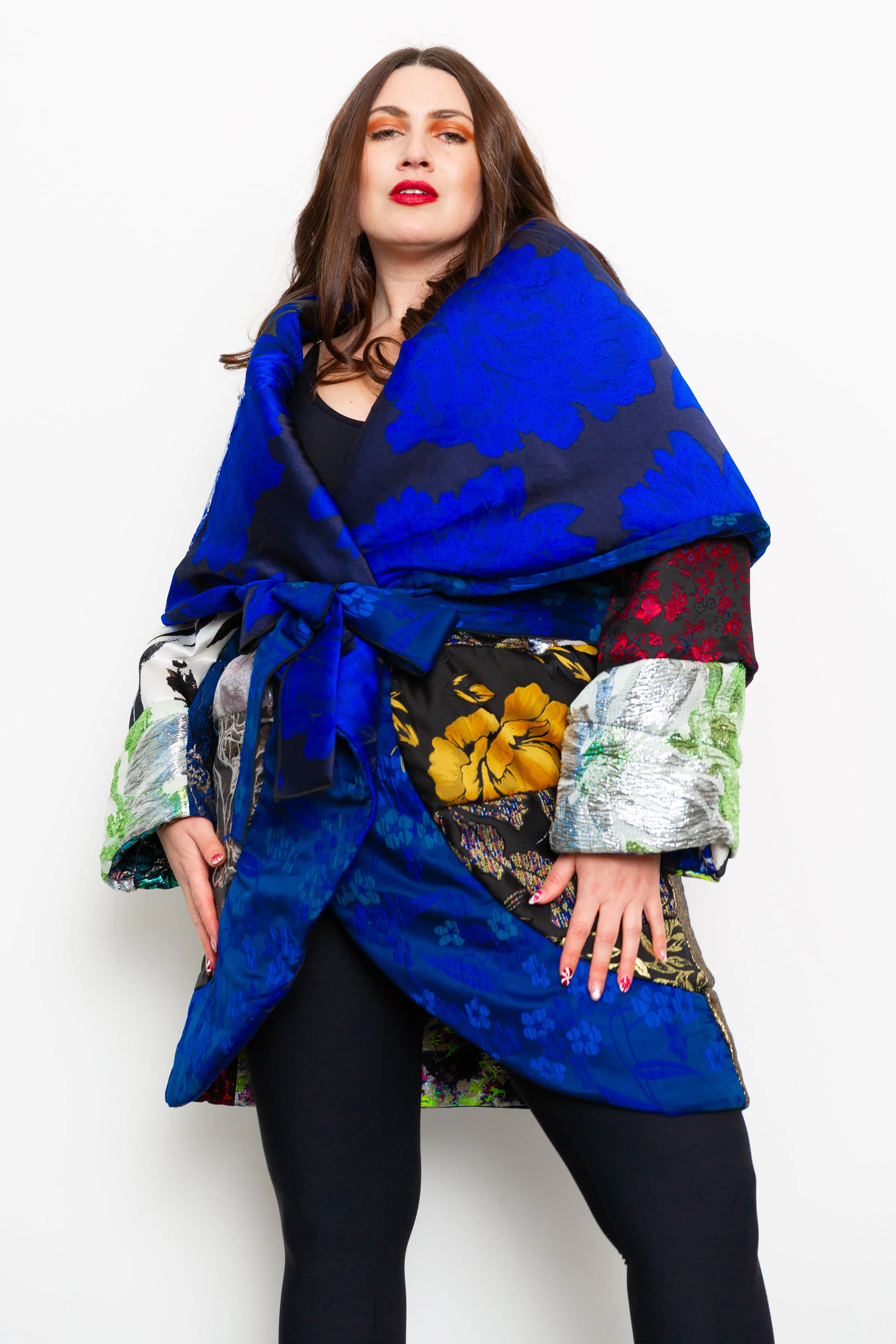 Cocoon Coat "Patchwork No. 4"