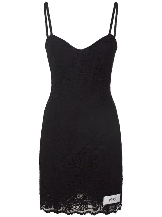 Dolce&amp;Gabbana   Lace mini dress 