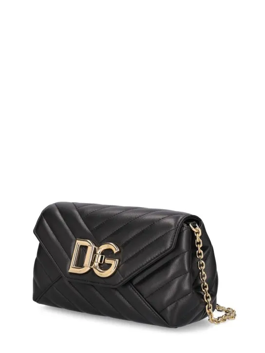 Dolce&amp;Gabbana   Small quilted leather shoulder bag 