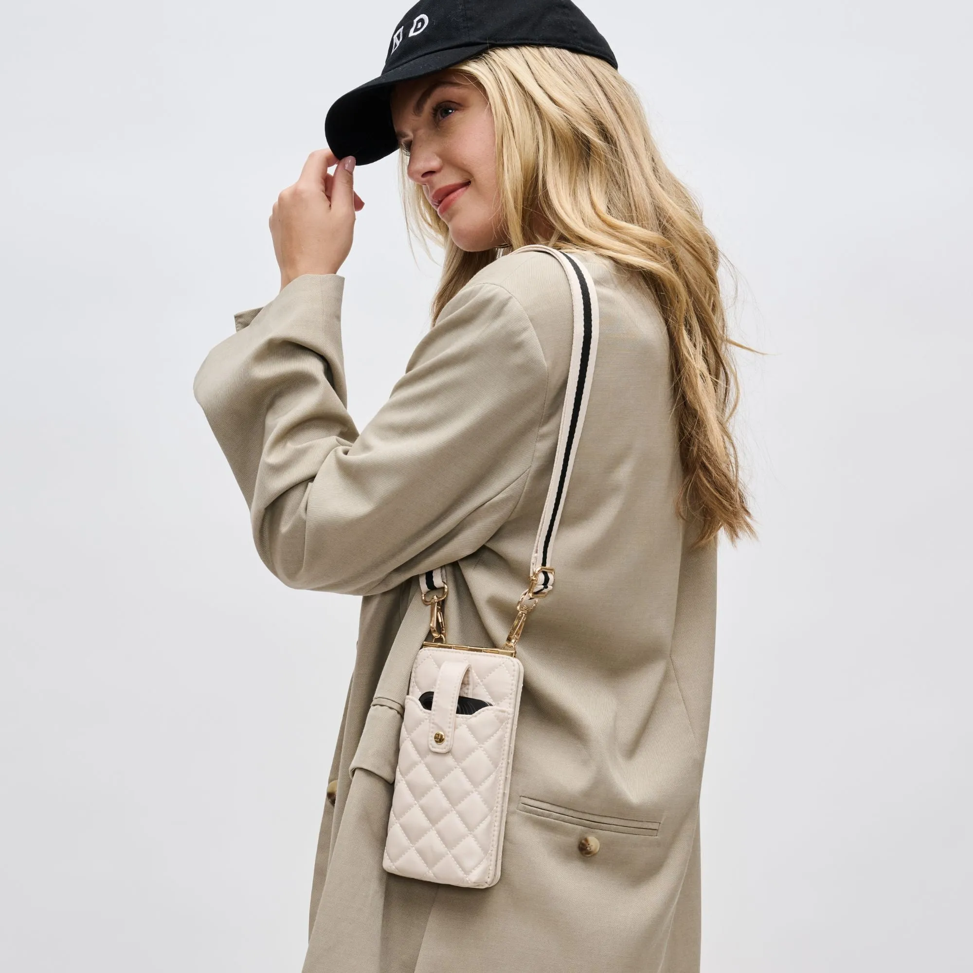 Duality - Quilted Cell Phone Crossbody