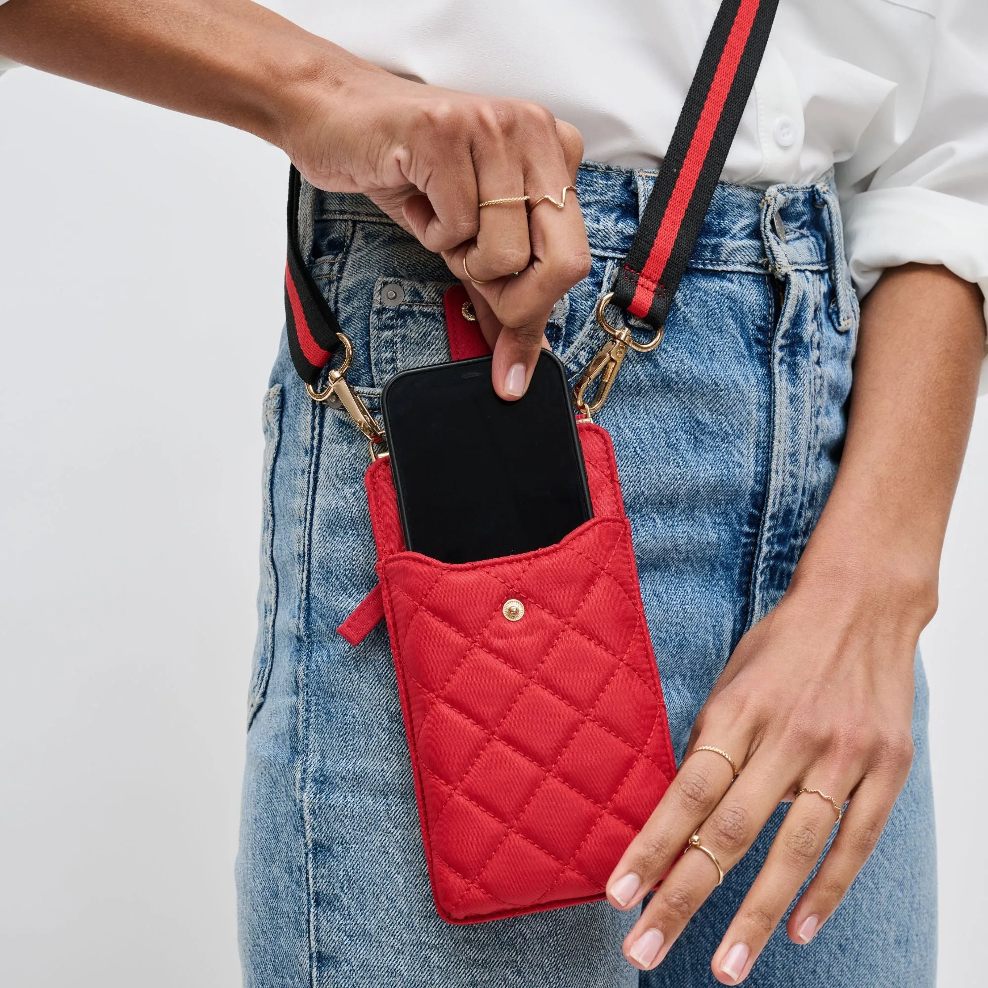 Duality - Quilted Cell Phone Crossbody