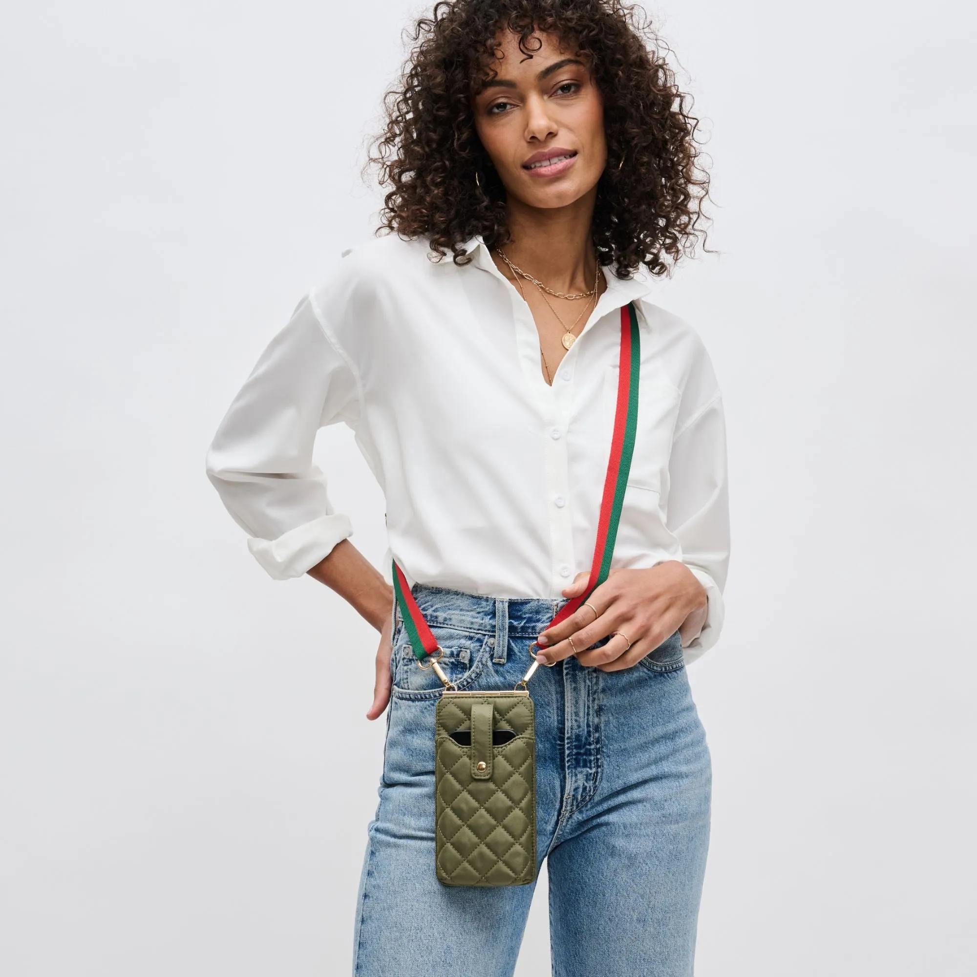 Duality - Quilted Cell Phone Crossbody