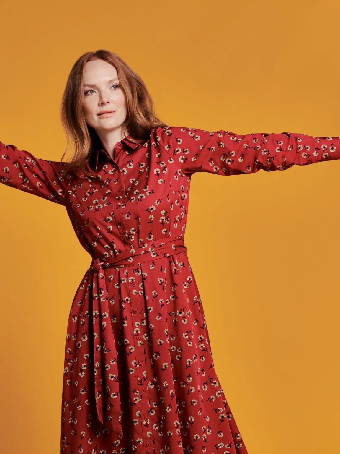 Eloise Tencel Shirt Dress