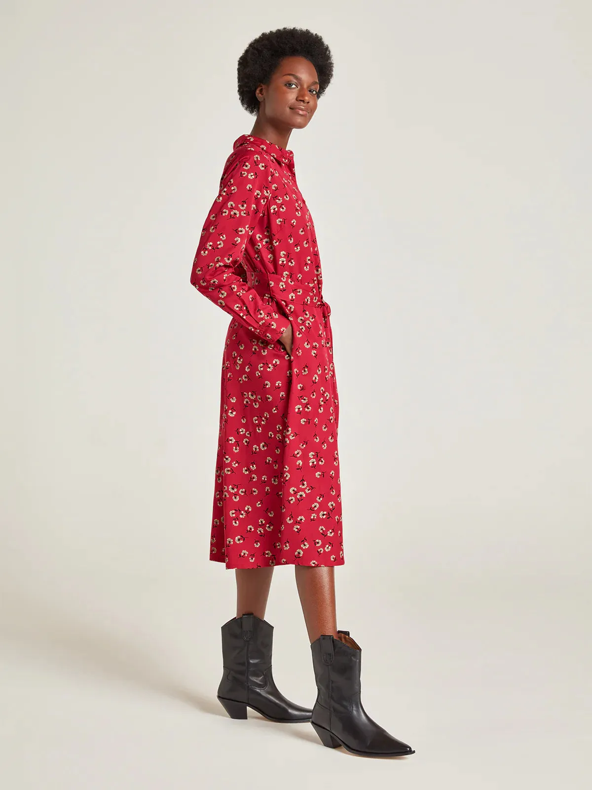 Eloise Tencel Shirt Dress