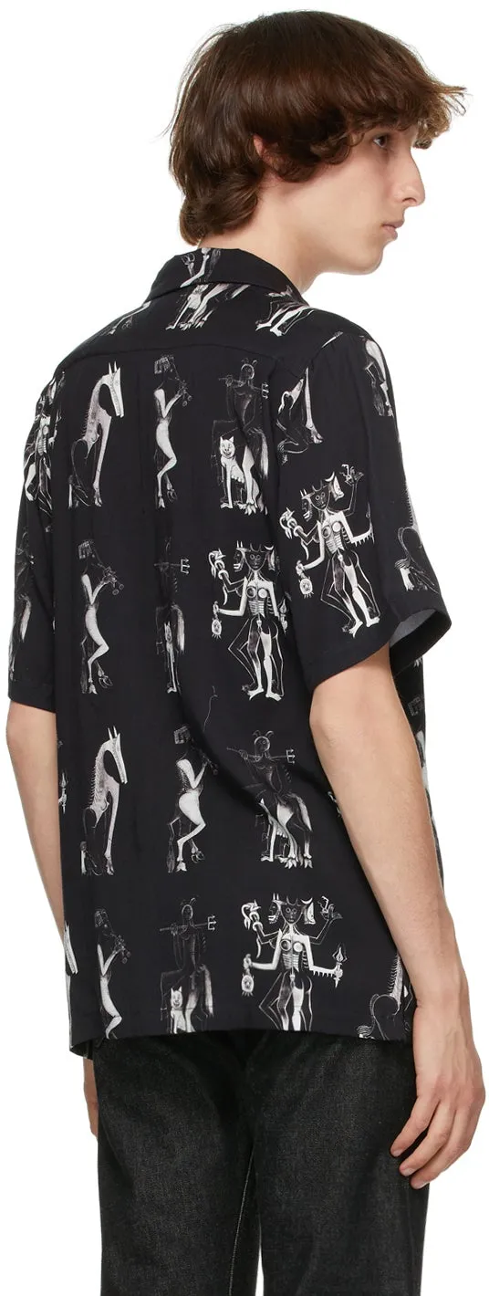 Endless Joy Black Hecate Short Sleeve Shirt