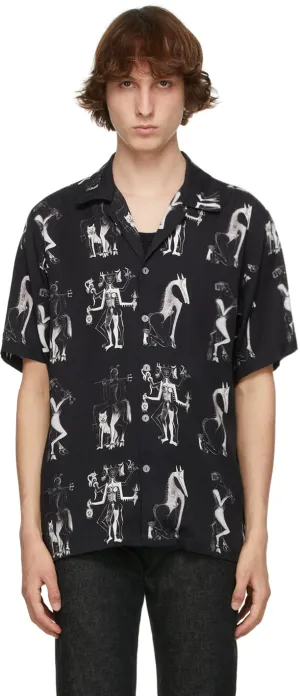 Endless Joy Black Hecate Short Sleeve Shirt