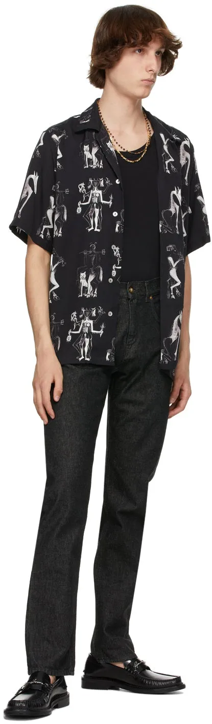 Endless Joy Black Hecate Short Sleeve Shirt