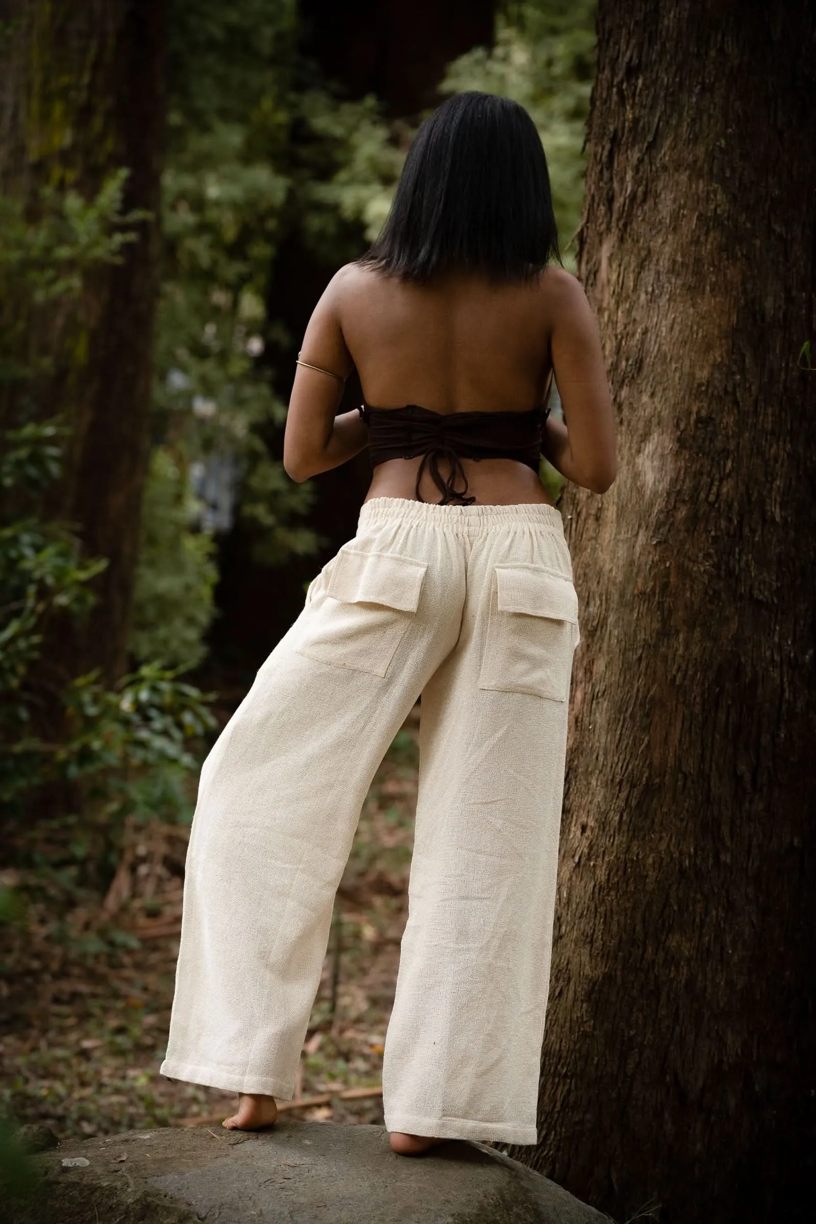 Enlightened Flare Pants - Cream