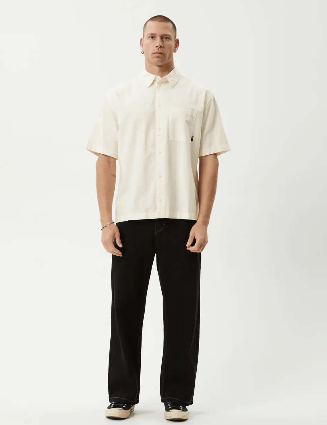 EVERYDAY SHORT SLEEVE SHIRT | OFF WHITE