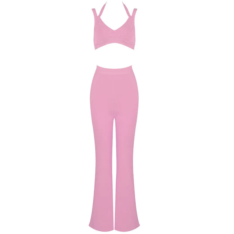 Flared Pant Bandage Yacht Suit