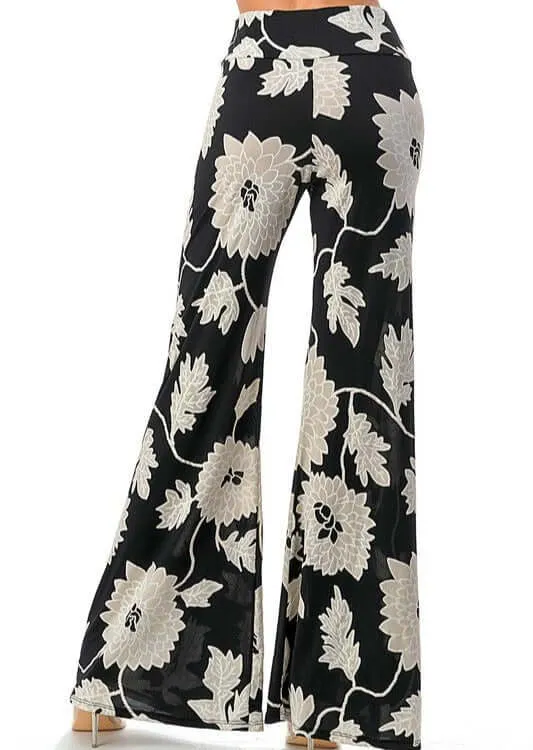Forever Florals Flare Pants Made in USA