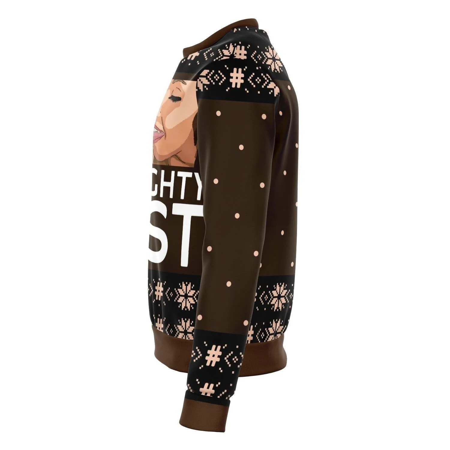 Girls Naughty List Ugly Christmas Sweater