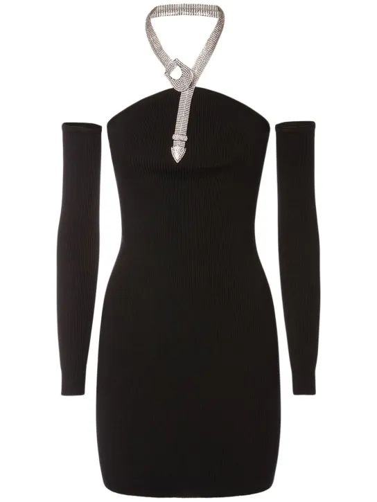 Giuseppe Di Morabito   Stretch cotton mini dress 