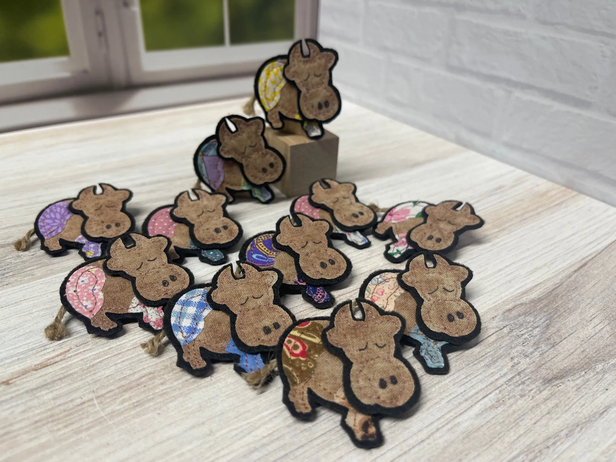 Handmade Cow Pins