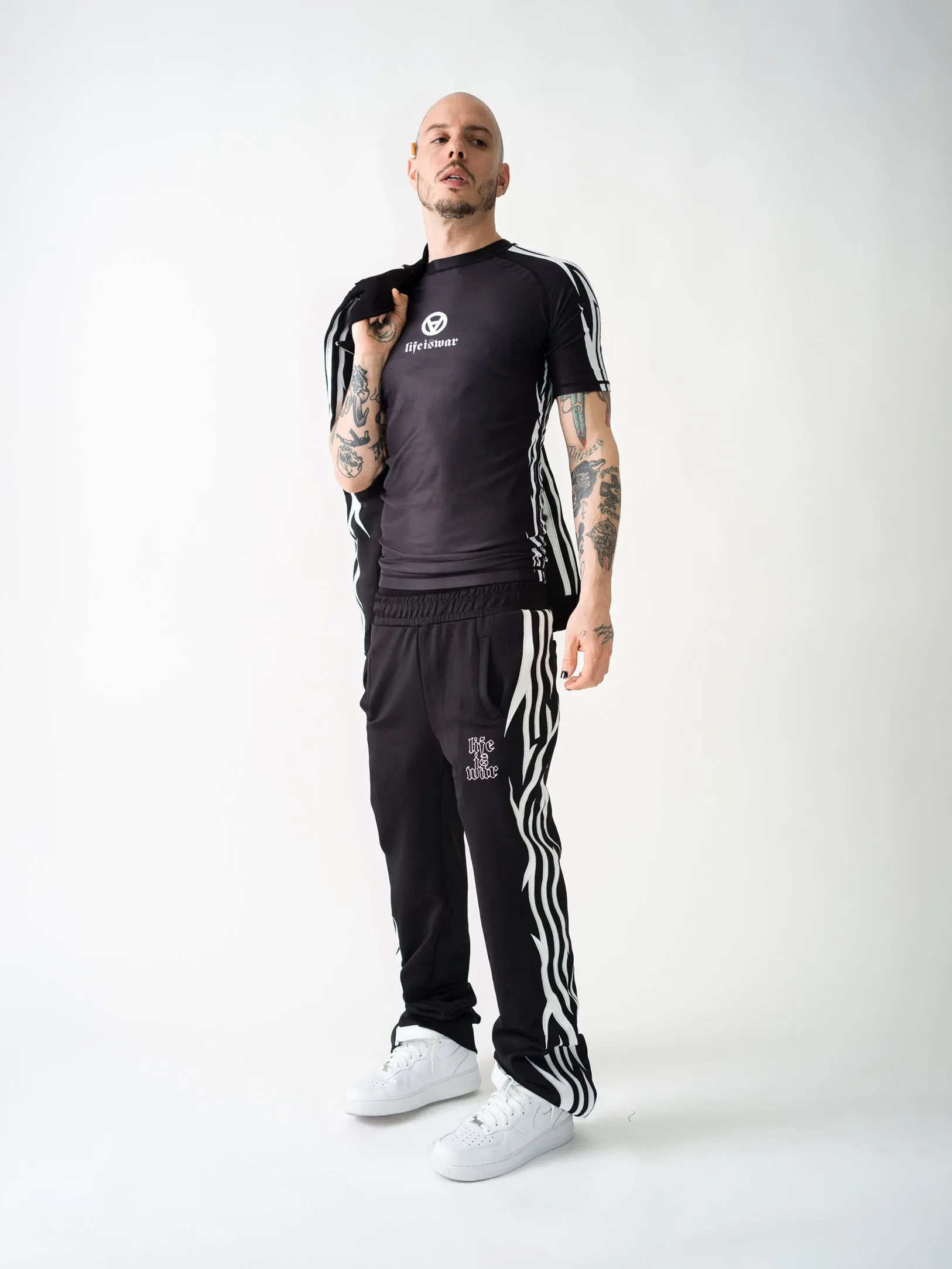 Hawthorn [Black & White] Track Pants