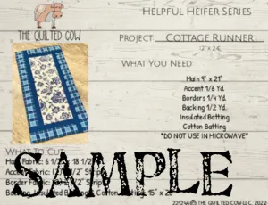 Helpful Heifer Cottage Hot Runner