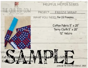 Helpful Heifer Freezie Wrap