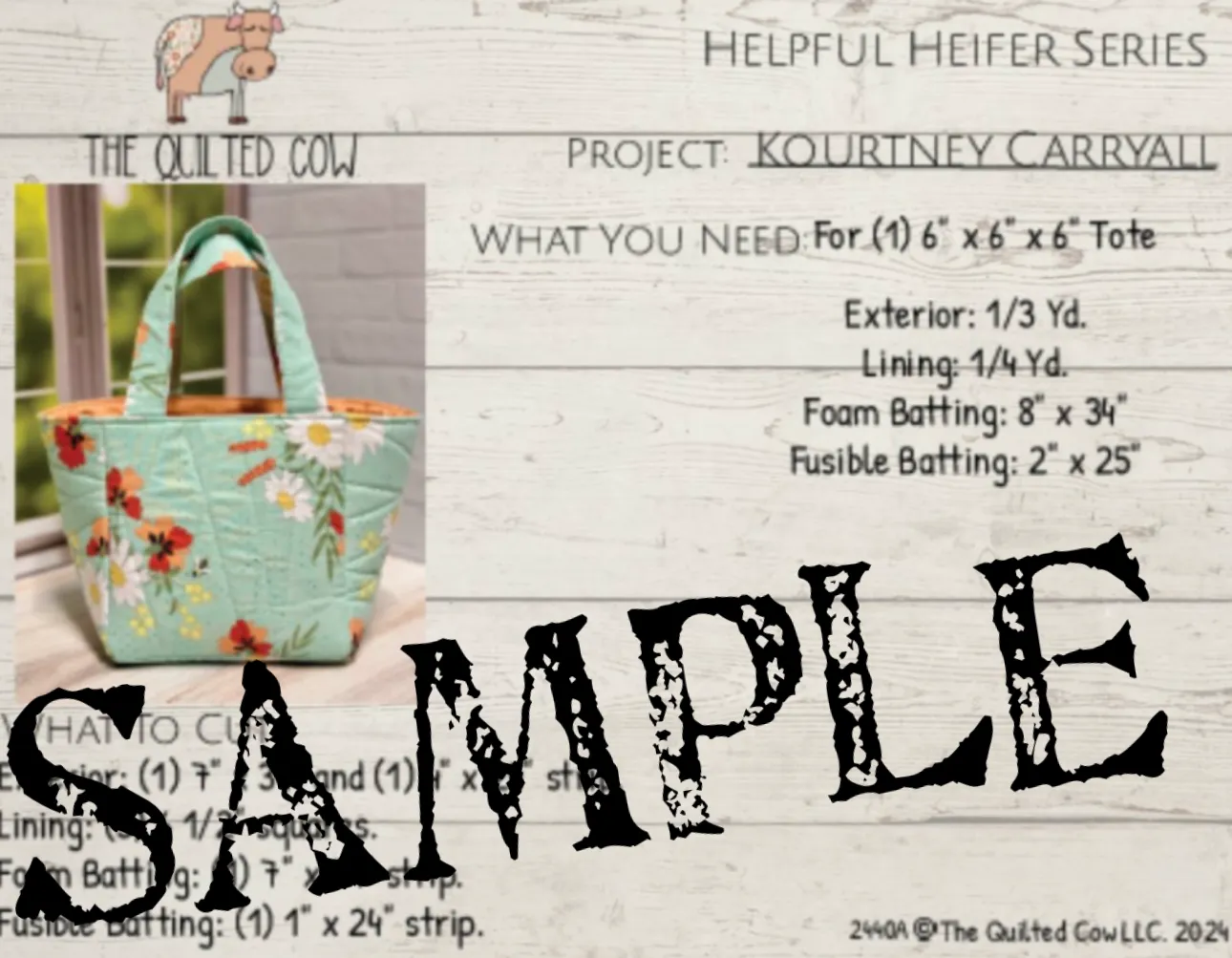 Helpful Heifer Kourtney Carryall