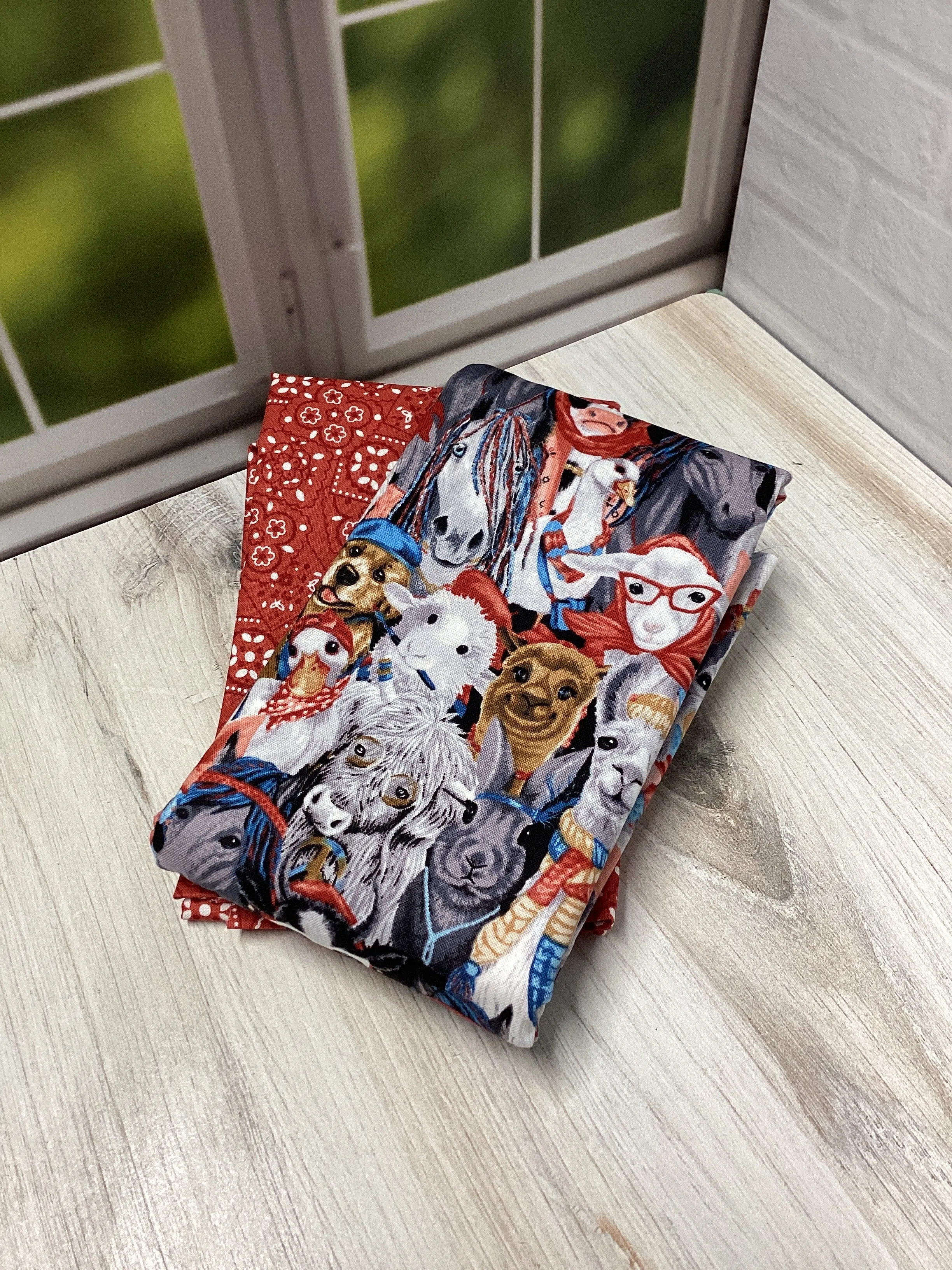 Helpful Heifer Picnic Placemats