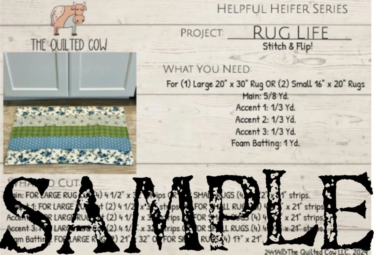 Helpful Heifer Rug Life