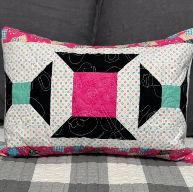 Helpful Heifer Spools Pillow