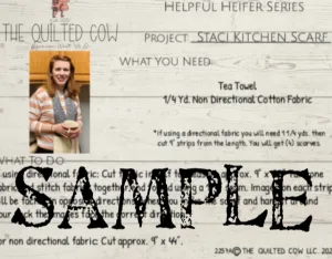Helpful Heifer Staci Kitchen Scarf